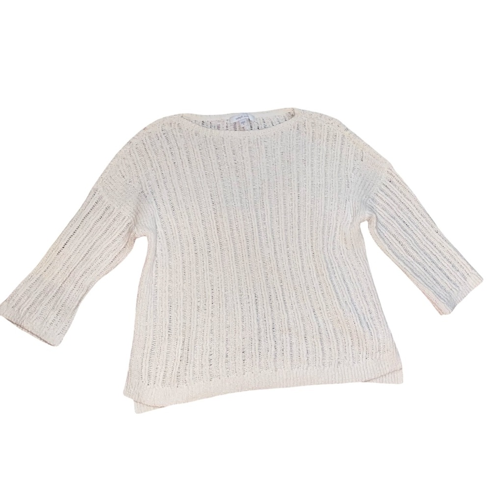 J.Jill Open Ribbed Textured Sweater